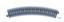 Obrázok pre 68/83717 Oblúková koľaj * R21 r353mm/30° *Násyp-HNEDÝ*
