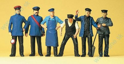 Obrázok pre 80/45153 Železničný Personál*6-Figuriek