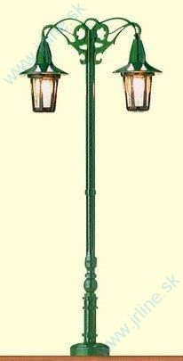 Obrázok pre 861/5222 Stará *2-ram.Parková Lampa