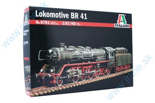 Obrázok pre 9/8701 BR 41 - Parná Lokomotíva *KIT-stavebnica* 1:87