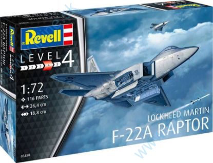 Obrázok pre 1/03858 F-22A  RAPTOR *Lockheed Martin