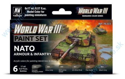 Obrázok pre 18/70223 Set*NATO Panzer&Infantrie WWII
