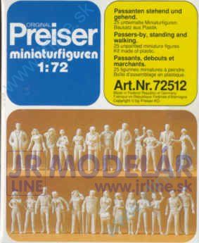 Obrázok pre 80/72512 Stojaci a chodiaci ľudia