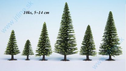 Obrázok pre 54/26925 10ks*Model-Smrek*5-14cm*sKoreň