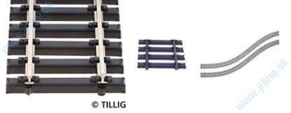 Obrázok pre 64/85136 Flexi kolaj cca 470mm * Ocelové Podvaly