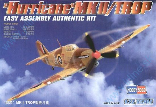 Obrázok pre 13/HB0216 Hurricane Mk II / TROP