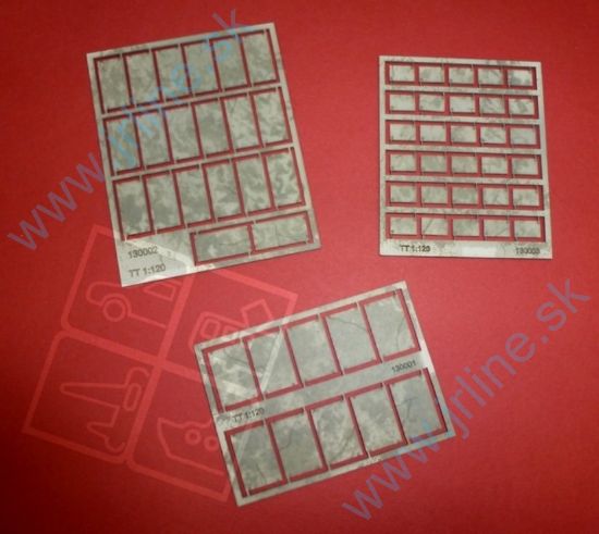 Obrázok pre 57/130003 TT*Panely/Typ 3* 30ks-8x12mm