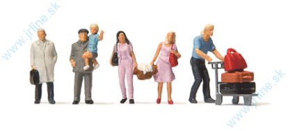 Obrázok pre 80/14122 Cestujúci na Vlakovej stanici