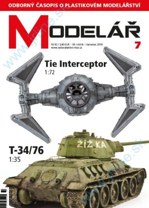 Obrázok pre 125/807 MODELÁR 7-2018