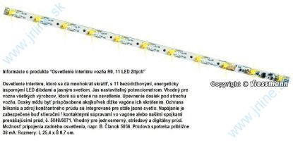 Obrázok pre 74/V5049 Osvet-Vag*ANALOG*254mm11xLEDžl