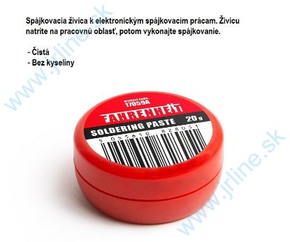 Obrázok pre 20/G17059A Spájkovacia Pasta 20g