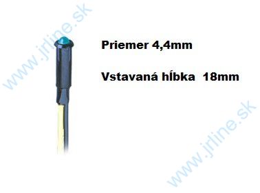 Obrázok pre 74/B3483 MiniLED-Kontrolk*ZELENÁ*14-19