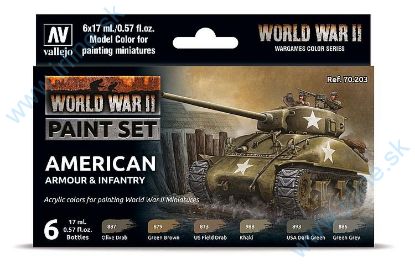 Obrázok pre 18/70203 Set*US Armour & Infantry* WWII