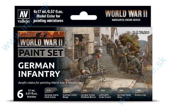 Obrázok pre 18/70206 Set*German Infantry * WWII
