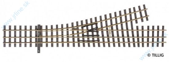 Obrázok pre 64/85192 HO/HOe-HOe * 3-koľaj * ĽAVÁ Výhybka