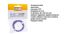 Obrázok pre 74/B32400 Kábel 10m;¤0,05mm*VIOLETT*AUX2