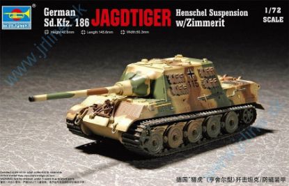 Obrázok pre 13/07293 SdKfz 186 Jagdtiger w/Zimmerit