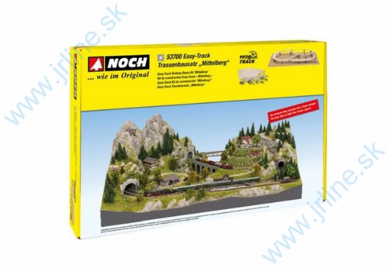 Obrázok pre 54/53700 Koľajisko*MITTELBERG*Easy-Trac