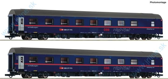 Obrázok pre 62R/6200021 SET*WLABmz ÖBB VIep* Nightjet