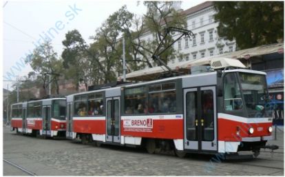 Obrázok pre 89/21532 Stavebn*ČKD T6A5*DP Brno*Voz-B