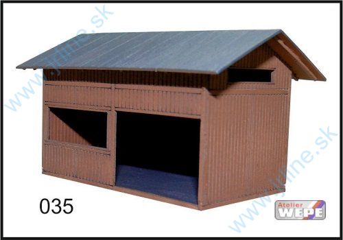 Obrázok pre 552/T035 Zastávka * Drevenná * 44x67mm