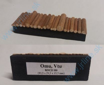 Obrázok pre 53/XH29642R DREVO*Vtu-Omu*ROCO* 89x29x15mm