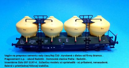 Obrázok pre 62B/3851 Uacs 0197-4*ČSD IVep*PRAGOCEME