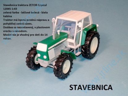 Obrázok pre 45/I12045ZB ZETOR CRYSTAL 1÷43*ZELENÝ*Stav