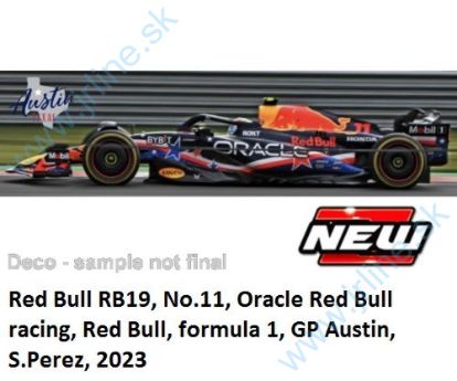 Obrázok pre 30/38082PA RED BULL-RB19*S-PEREZ*11*2023*