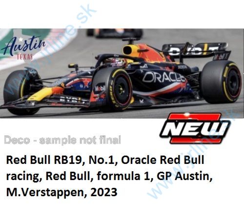 Obrázok pre 30/38082VA RED BULL-RB19*VERSTAPPEN*1*23*
