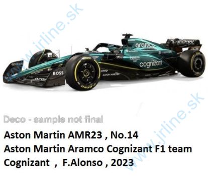 Obrázok pre 30/38090A Aston Martin AMR23*14*F.ALONSO