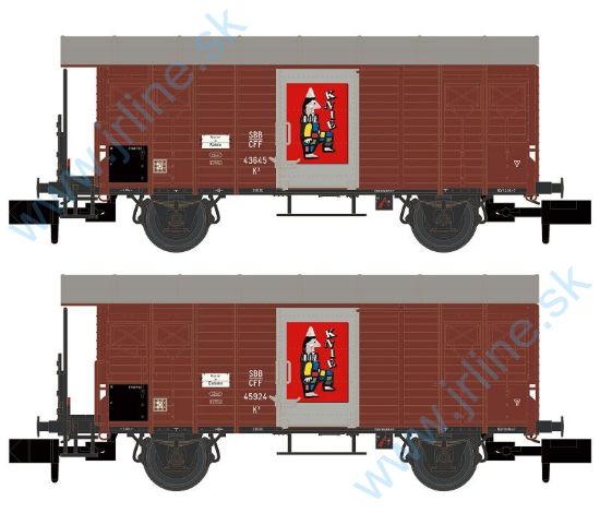 Obrázok pre 71/24257 SET K3*SBB-CFF IIIep*KNIE Cirk