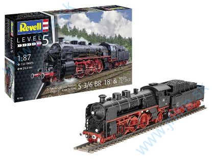 Obrázok pre 1/02168 Parná Lokomotíva*BR18 *1÷87