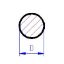 Obrázok pre 554/213 tyč Kruhová ¤2,5mm * 5ks