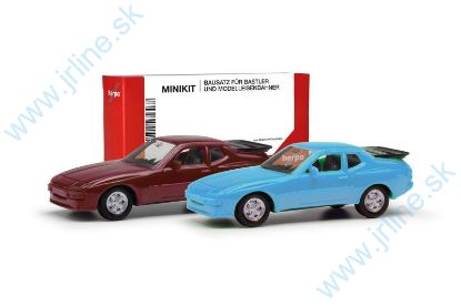 Obrázok pre 91/012768-004 KIT* 2x Porsche 944 * Red-Blue