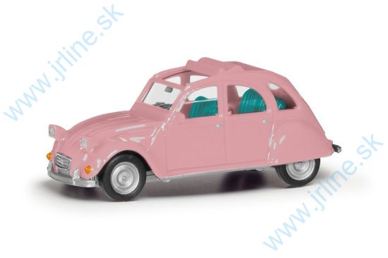 Obrázok pre 91/020824-008 Citroen 2 CV offen, hellrosa