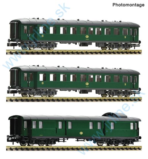 Obrázok pre 71/6260054 Osobné vagony * SNCB IIIep