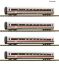 Obrázok pre 71/7760004 Set Vagony ICE2 DB-AG VIep