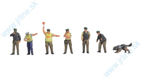 Obrázok pre 54/35010 Polizisten, grüne Uniform