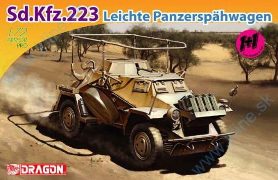 Obrázok pre 10/7420 Sd.Kfz 233*LighPanzerspähwagen