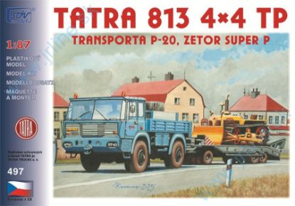 Obrázok pre 43/497 TATRA 813 4x4 TP;P-20 ZETORsup