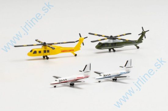 Obrázok pre 91/535939 Helikoptéra+Bizjet 2+2* Príslu