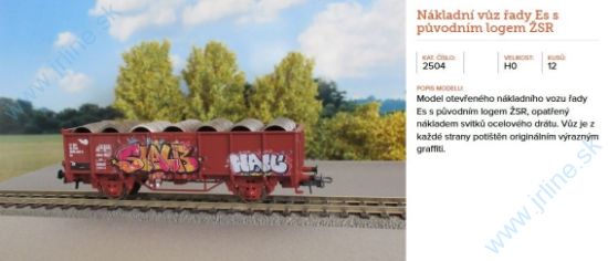 Obrázok pre 626EM/2504 Es 407-3*ŽSR Vep*NákladGrafiti