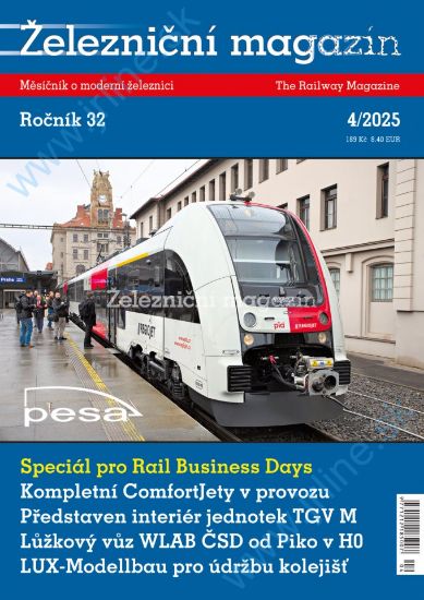 Obrázok pre 100/25-04 Železničný Magazín 4-2025 *CZ*