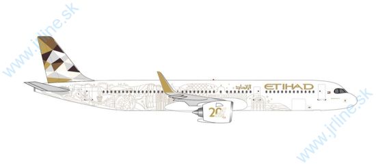 Obrázok pre 91/538473 A321neo Etihad 20th Annivers.