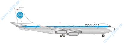Obrázok pre 91/573696 B707-320 Pan Am