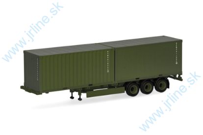 Obrázok pre 91/747240 Cont-Náves 3-achs* Bundeswehr