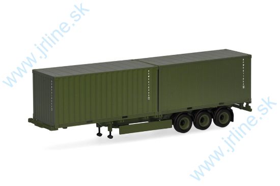 Obrázok pre 91/747240 Cont-Náves 3-achs* Bundeswehr