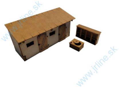 Obrázok pre 552/T125 Malý Statok - Kôlňa s kralikar