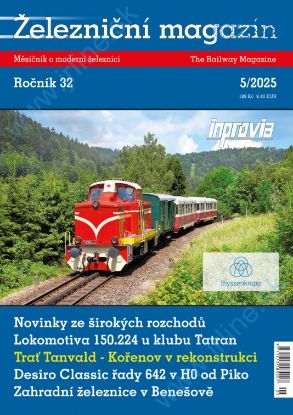 Obrázok pre 100/25-05 Železničný Magazín 5-2025 *CZ*